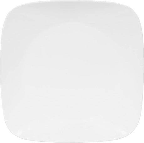 1069961 | Corelle Square Pure White Dinner Plate 10.25"