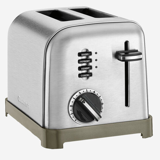 Cuisinart MetalClassic Toaster: 2-slice, brushed s/s | CPT-160C