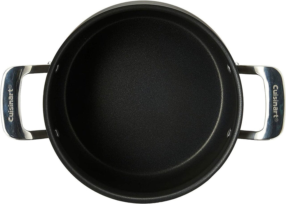 6445-22 | Cuisinart Hard Anodized Dutch Oven, 5-quart with Glass Cover