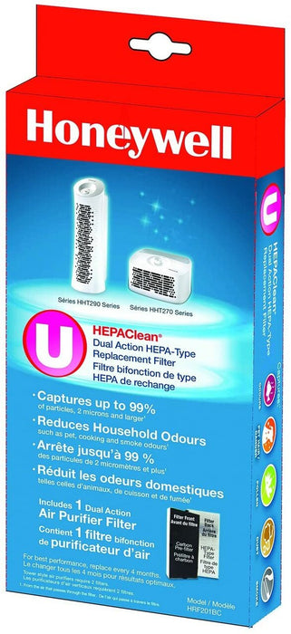 Honeywell: replacement HEPA + Carbon Filter |HRF201BC| Type U