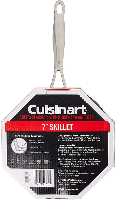 Cuisinart Skillet |622-18| 7" anodized ChefsClassic