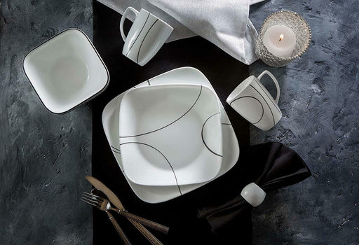 This dinnerware set can be used everyday and/or special events!