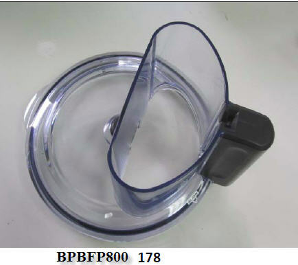 Breville: SP0010359 | BFP800/178 repl BOWL LID for BFP-800XL Food Processor [SPECIAL ORDER]
