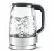 Watch your water boil through the stain-resistant Dura Glass kettle