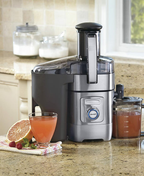 CJE-1000C| Cuisinart Die-Cast Juice Extractor, 1000W 3" Chute