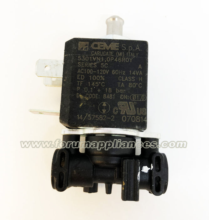 DeLonghi Solenoid Valve 3V plastic for ESAM 3500 ESAM 6900 SPECIAL ORDER