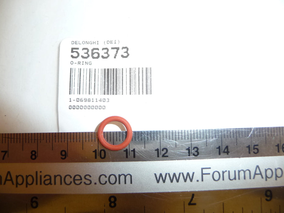 DeLonghi: Guarnicion O-Ring (on solenoid valve - small orange) for BAR-41, BAR-42, BAR-M100, ESAM-4400, ESAM-4500, ESAM-5500, ESAM-6700 [DISCONTINUED]
