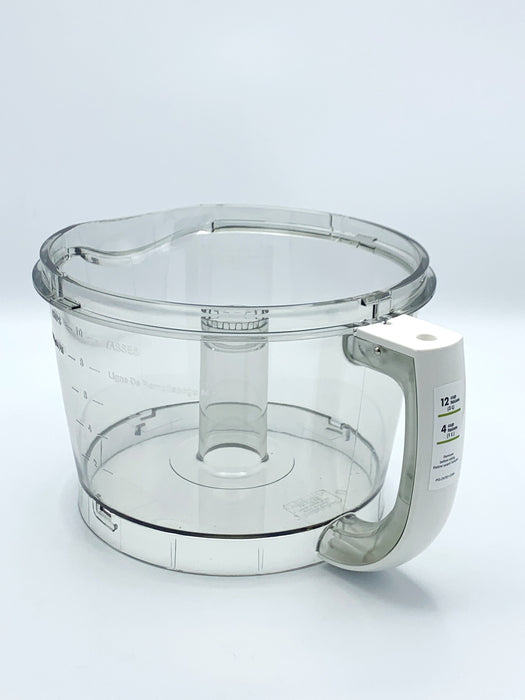 Cuisinart: Work Bowl (with white handle) for FP-12C  [SPECIAL ORDER]