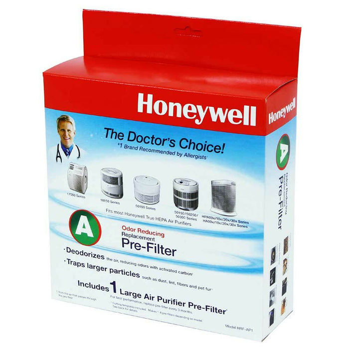 Honeywell: replacement Universal Carbon Pre-Filter |HRFAP1C| Type A