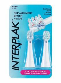 Interplak by Conair Toothbrush Head for 12209C
