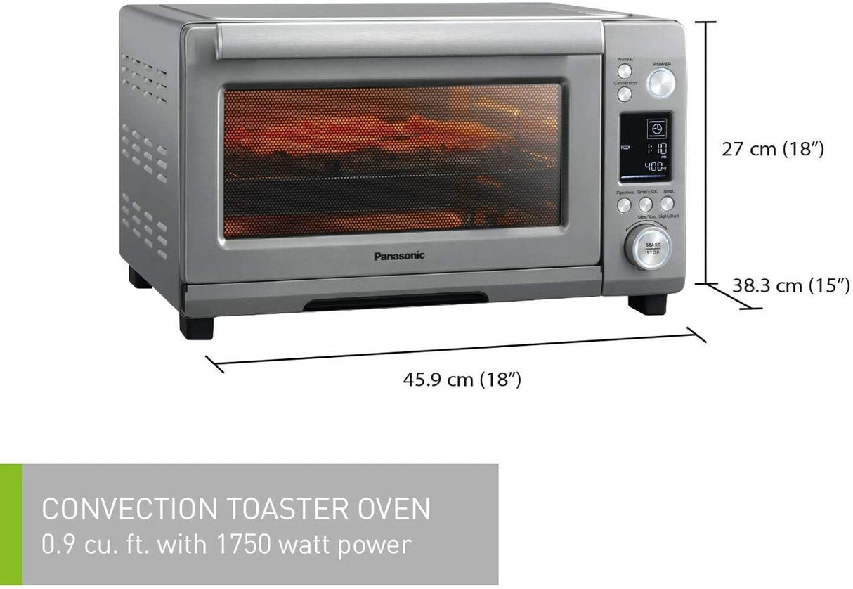 NB-G251  | Panasonic 0.9 cu.ft. Instant Heat Convection Toaster Oven with Double Infrared and Metal Heater