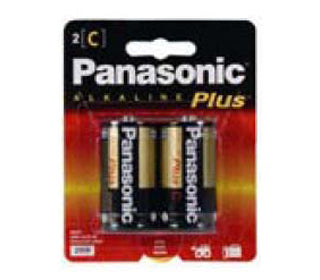 Panasonic: Alkaline Plus Batteries |AM2PA2B| C (2/pack)