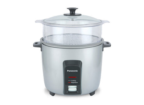 SR-Y22FGL | Panasonic Rice Cooker 12-Cup, Traditional, Silver