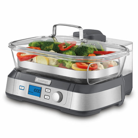 Cuisinart Food Steamer |STM1000C| CookFresh Digitial Glass Steamer

