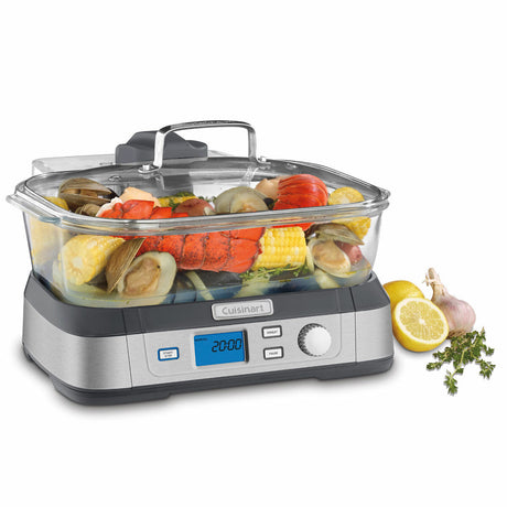 Cuisinart Food Steamer |STM1000C| CookFresh Digitial Glass Steamer
