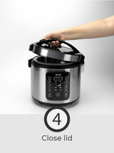 Aroma ARC-1120SBL SmartCarb Rice Cooker: 10 cup, multi-function